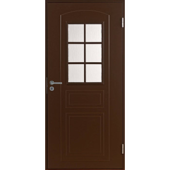 Дверь входная Jeld-Wen Basic 020, коричневая