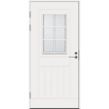 Дверь входная Jeld-Wen F1848 W71, белая