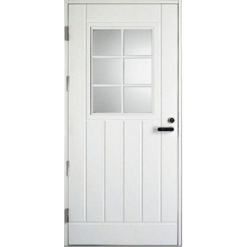 Дверь входная Kaski UOL1, белая