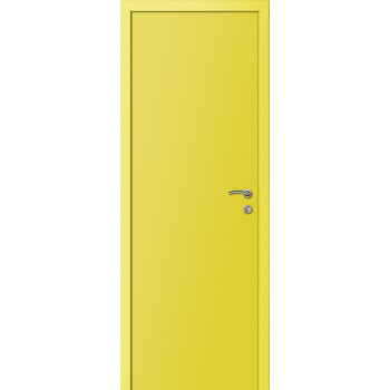 Дверь Kapelli Multicolor ДГ RAL 1018, жёлтая