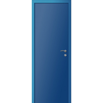 Дверь Kapelli Multicolor ДГ RAL 5010, синяя
